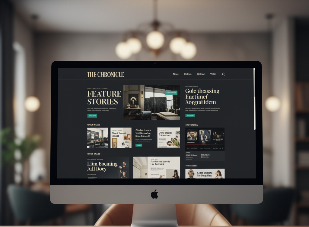 Blog & Magazine Website Project